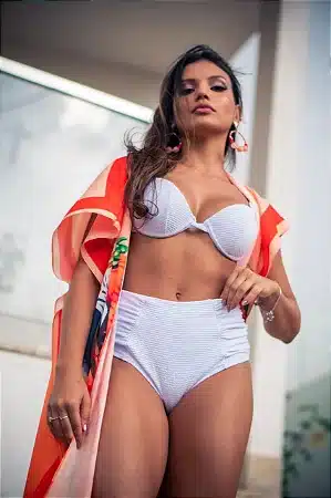 BIQUÍNI FLAVIA MEIA TAÇA HOTPANTS LISO SAN MARÉ
