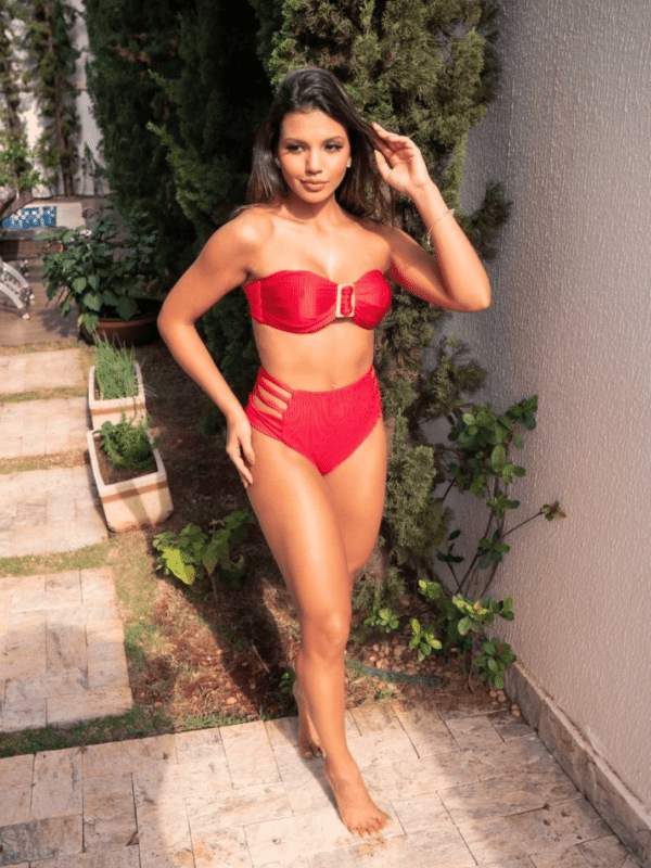 BIQUÍNI TOMARA QUE CAIA HOT PANTS LISO SAN MARÉ